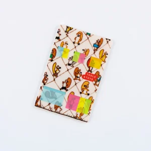 100%ORANGE Hobonichi Translucent Sticky Notes (Taking a Break)